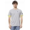 Invicta Gray Cotton T-shirt In Grey