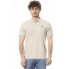 Invicta Beige Cotton Polo Shirt