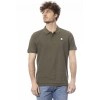 Invicta Green Cotton Polo Shirt In Green