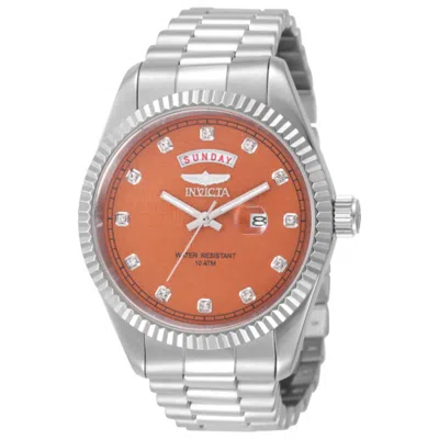 Invicta Diamond Specialty 43mm Watch In Metallic