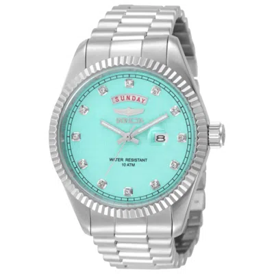 Invicta Diamond Specialty Quartz Watch In Blue
