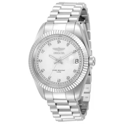 Invicta Diamond-set Watch In Metallic
