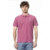 Invicta Purple Cotton Polo Shirt In Purple