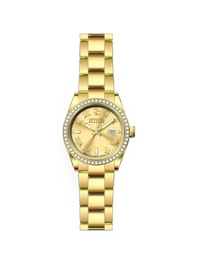Invicta Elite Diamond 41mm Watch In Gold