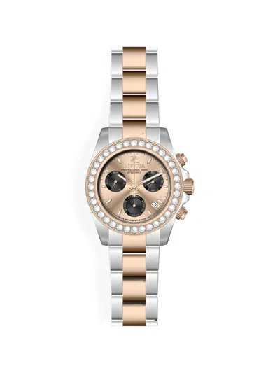 Invicta Elite Diamond 42mm Watch In Gold