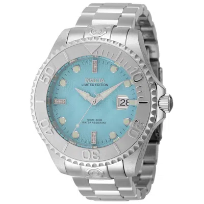Pre-owned Invicta Grand Diver 0.04 Carat Diamond Automatic Men's Watch - 47mm. Steel (4534