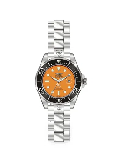 Invicta Grand Diver 48mm Watch In Orange