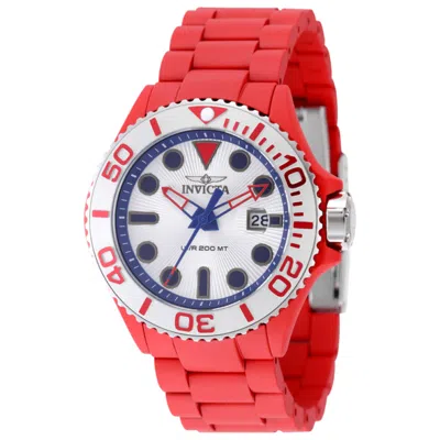 Invicta Grand Diver Men's Watch In Red