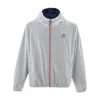 Invicta Gray Polyamide Shell Jacket In Gray