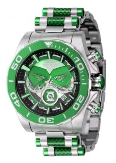 Pre-owned Invicta Green Lantern Quartz Watch. Very Rare. Hard To Find. Limited Edition