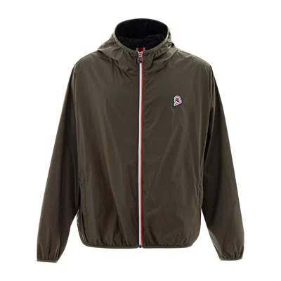 INVICTA GREEN POLYAMIDE SHELL JACKET