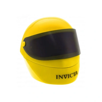 Invicta Helmet Yellow Watch Box Ipm279 In Black