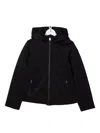 HOODED ZIP-FRONT JACKET