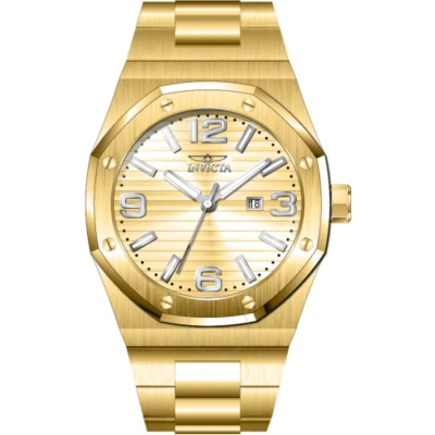 Invicta Huracan Gold-tone Dial Men's Watch 45782 In Champagne / Gold / Gold Tone
