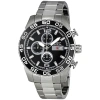 INVICTA INVICTA II BLACK DIAL CHRONOGRAPH STAINLESS STEEL MEN'S WATCH 1012