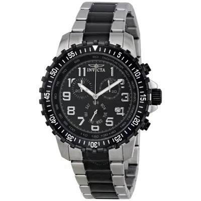 Invicta Ii Collection Chronograph Two-tone Men's Watch 1326 In Black
