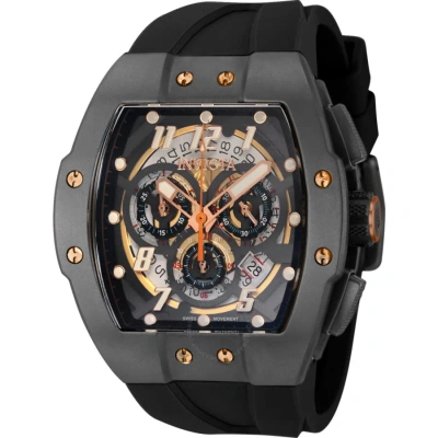Invicta Jm Correa Chronograph Quartz Titanium Men's Watch 44410 In Black