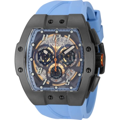 Invicta Jm Correa Chronograph Quartz Titanium Men's Watch 44412 In Blue