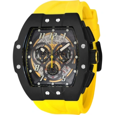 Invicta Jm Correa Chronograph Quartz Titanium Men's Watch 44413 In Black / Yellow