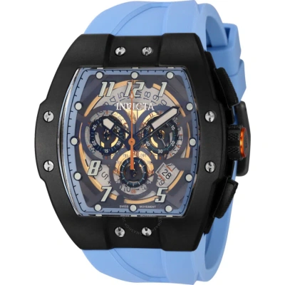 Invicta Jm Correa Chronograph Quartz Titanium Men's Watch 44414 In Blue