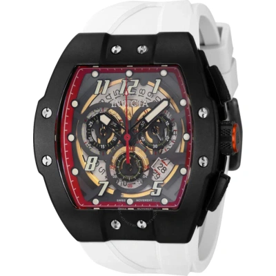 Invicta Jm Correa Chronograph Quartz Titanium Men's Watch 44416 In Red   / Black / White