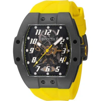 Pre-owned Invicta Jm Correa Titanium Automatic Black Dial Men's Watch 44401