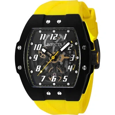 Pre-owned Invicta Jm Correa Titanium Automatic Black Dial Men's Watch 44406