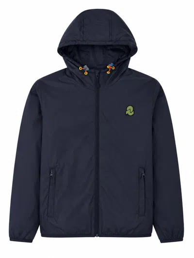 Invicta Kids Eco Laminated Jacket 320t In Blue
