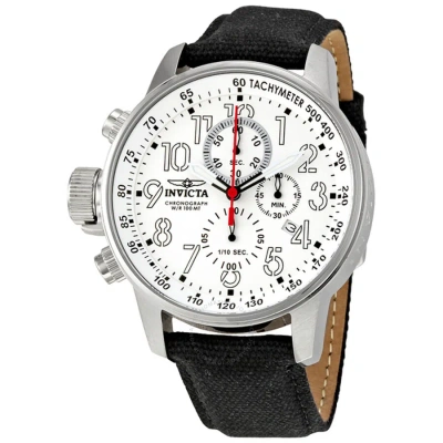 Invicta Lefty Force Chronograph White Dial Men's Watch 1514 In Black / White