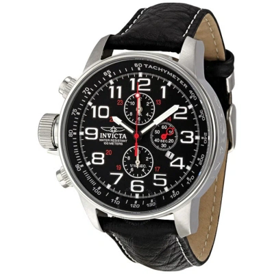 Invicta Lefty Terra Military Chronograph Black Dial Men's Watch 2770