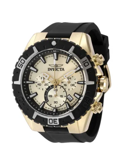 Invicta Logo-detail 49mm Watch In Black