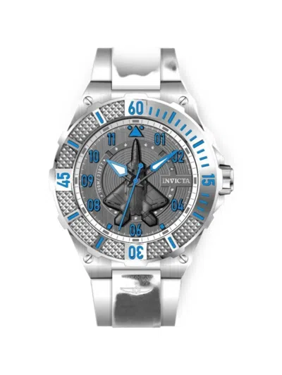 Invicta Logo-detail 50mm Watch In Gray