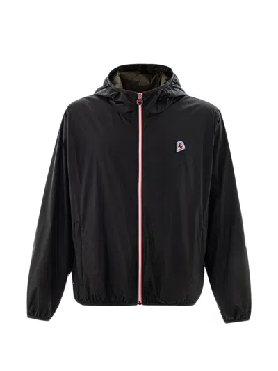 Invicta Logo-patch Hooded Jacket In Black