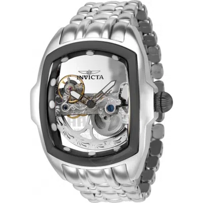 Invicta Lupah Automatic Black Dial Men's Watch 36417 In Metallic
