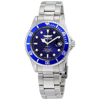 Invicta Mako Pro Diver Blue Dial Men's Stainless Steel Watch 9204ob In Gray