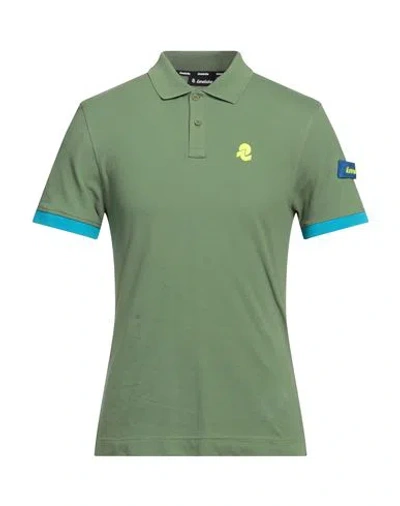 Invicta Man Polo Shirt Green Size S Cotton