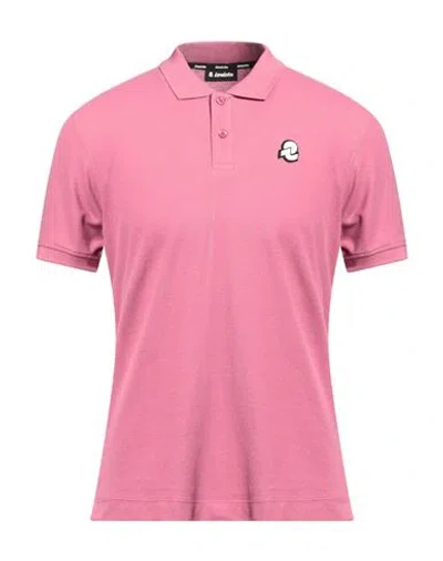 Invicta Man Polo Shirt Magenta Size 3xl Cotton In Magenta
