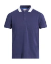 Invicta Man Polo Shirt Navy Size S Cotton In Blue