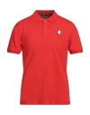 Invicta Man Polo Shirt Tomato Red Size 3xl Cotton