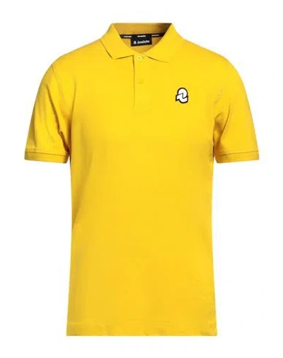 Invicta Man Polo Shirt Yellow Size Xxl Cotton In Yellow