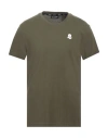 Invicta Green Cotton T-shirt In Green