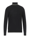 Invicta Man Turtleneck Black Size Xxl Viscose, Nylon