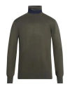 Invicta Man Turtleneck Military Green Size Xs Viscose, Nylon
