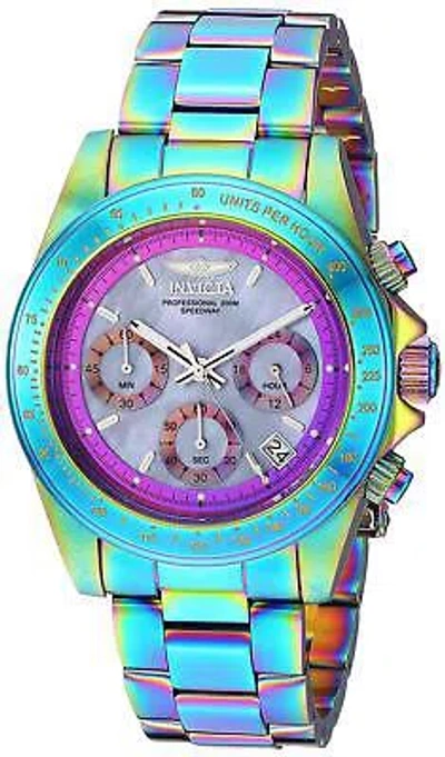 Pre-owned Invicta Men's 23942 Speedway Analog Display Quartz Multi-color Watch
