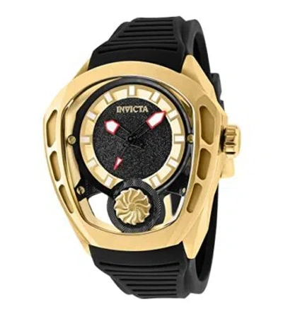 Pre-owned Invicta Men's 35443 Akula Automatic 3 Hand Black, Gold Dial Watch