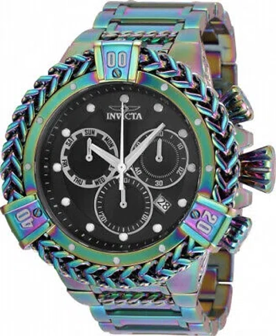Pre-owned Invicta Men's 35572 Bolt Quartz Chronograph Gunmetal, Black Dial Watch