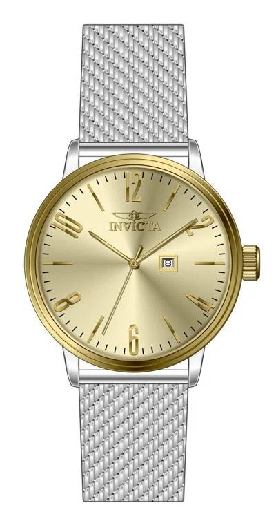 Invicta Men's 44mm Quartz Watch In Metallic