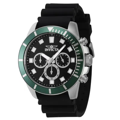 Invicta Men's 45mm Quartz Chronograph Watch In Black