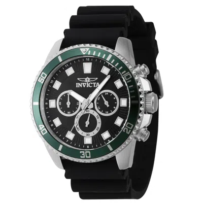 Invicta Men's 45mm Quartz Chronograph Watch In Black