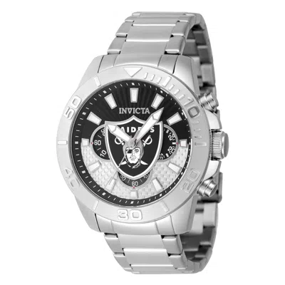 Invicta Men's 45mm Quartz Chronograph Watch In Silver